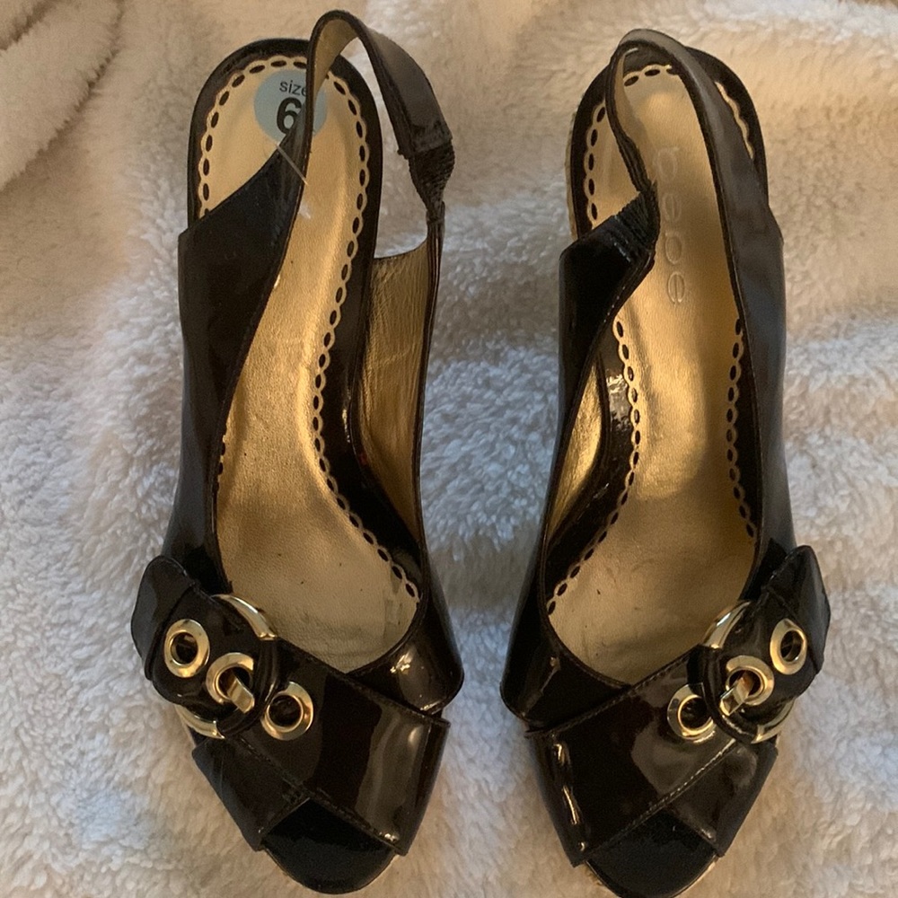 Size 6 bebe heels